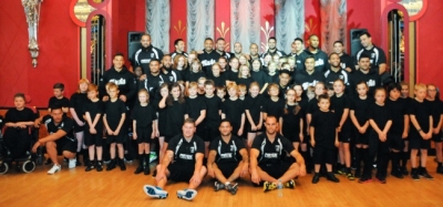 Our school visit: The New Zealand Kiwis rugby squad