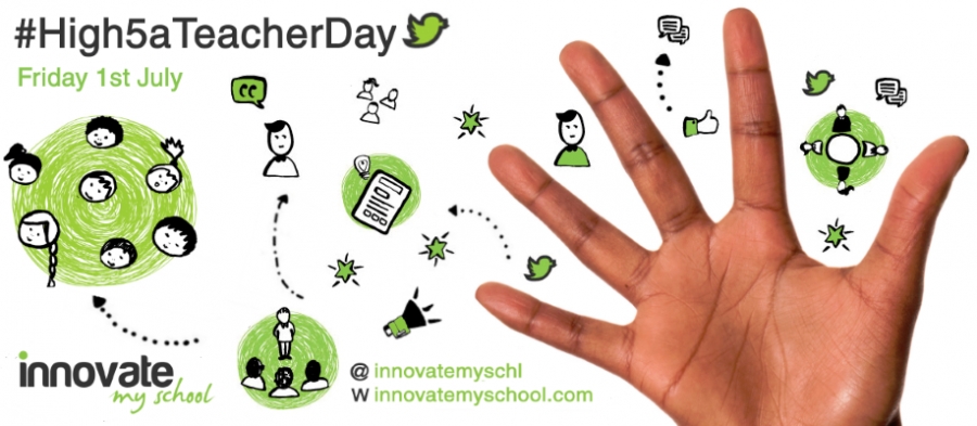 Teachers prepare for #High5aTeacherDay, taking place on 1st July