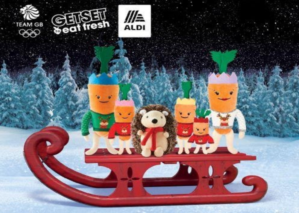 Enjoy a healthy Christmas with Kevin the Carrot