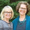 Sue Amacker and Kate McElvaney